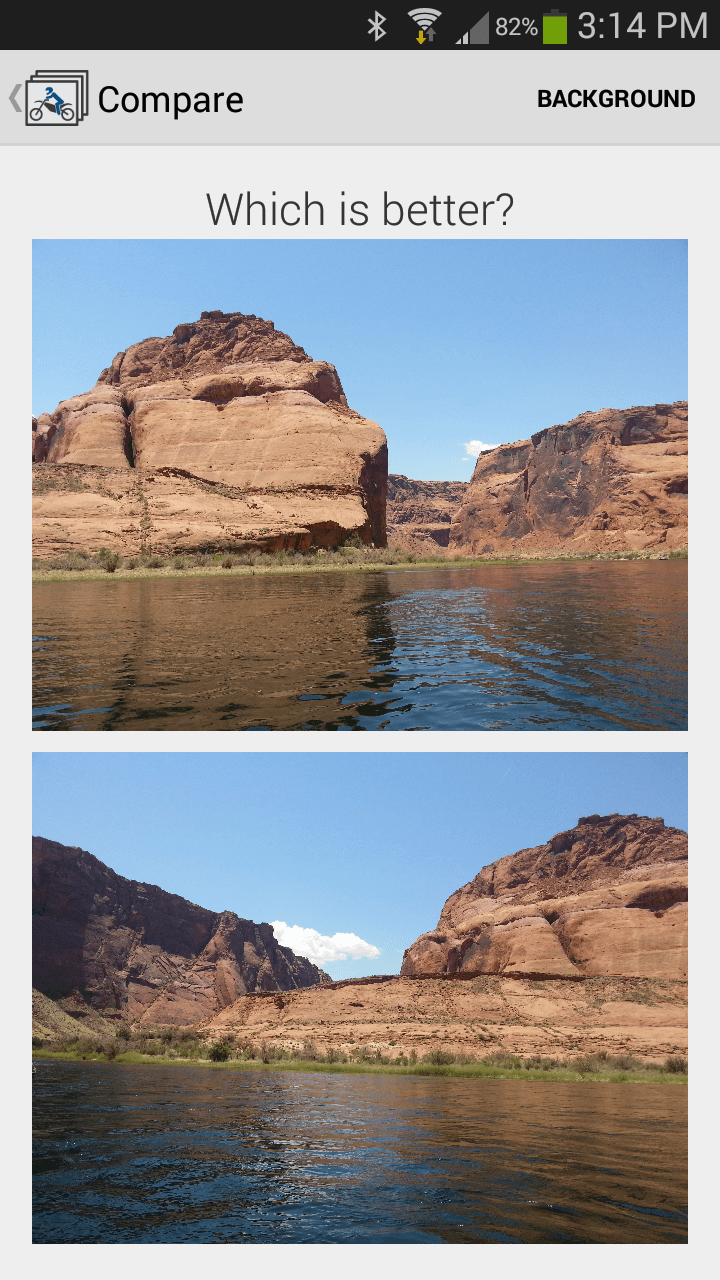 Pic Perfect compare screenshot