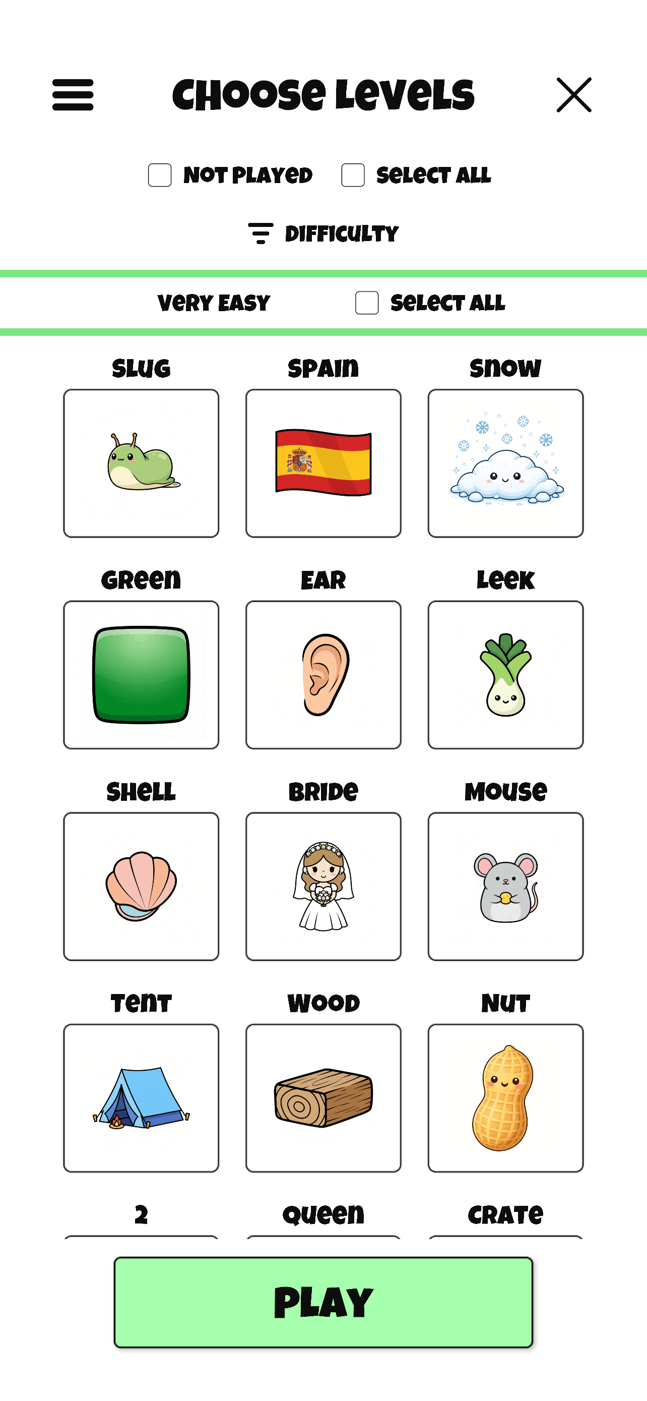 On The Beat level select screen